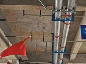 双湖管廊支架的安装方法